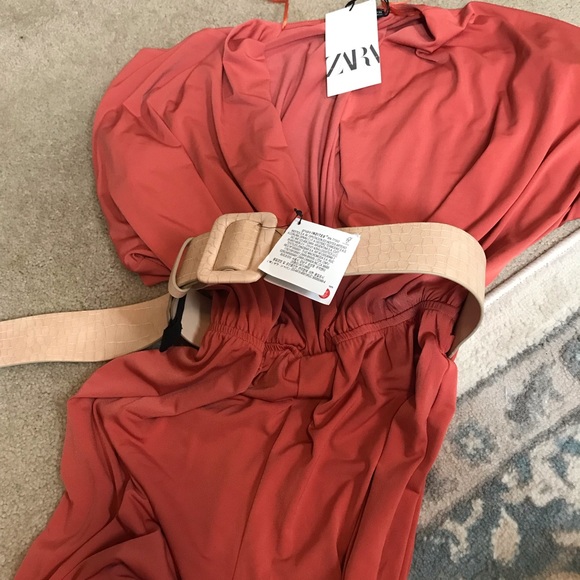 Zara belted jumpsuit flash sale - Picture 8 of 8